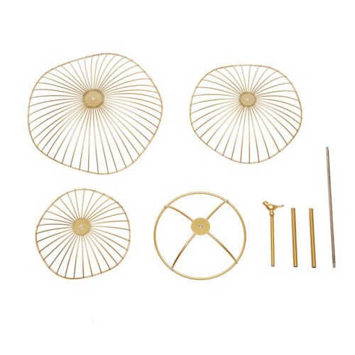 Fruit Basket 3 Tier Wire Rack in Gold