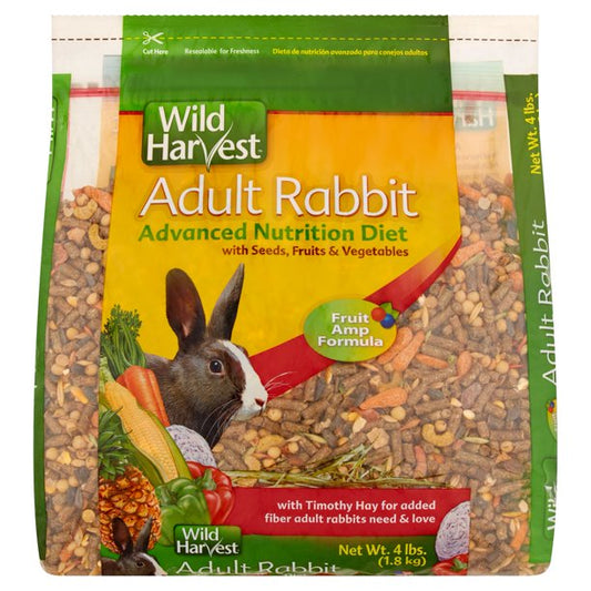 Nutrition Diet For Adult Rabbits