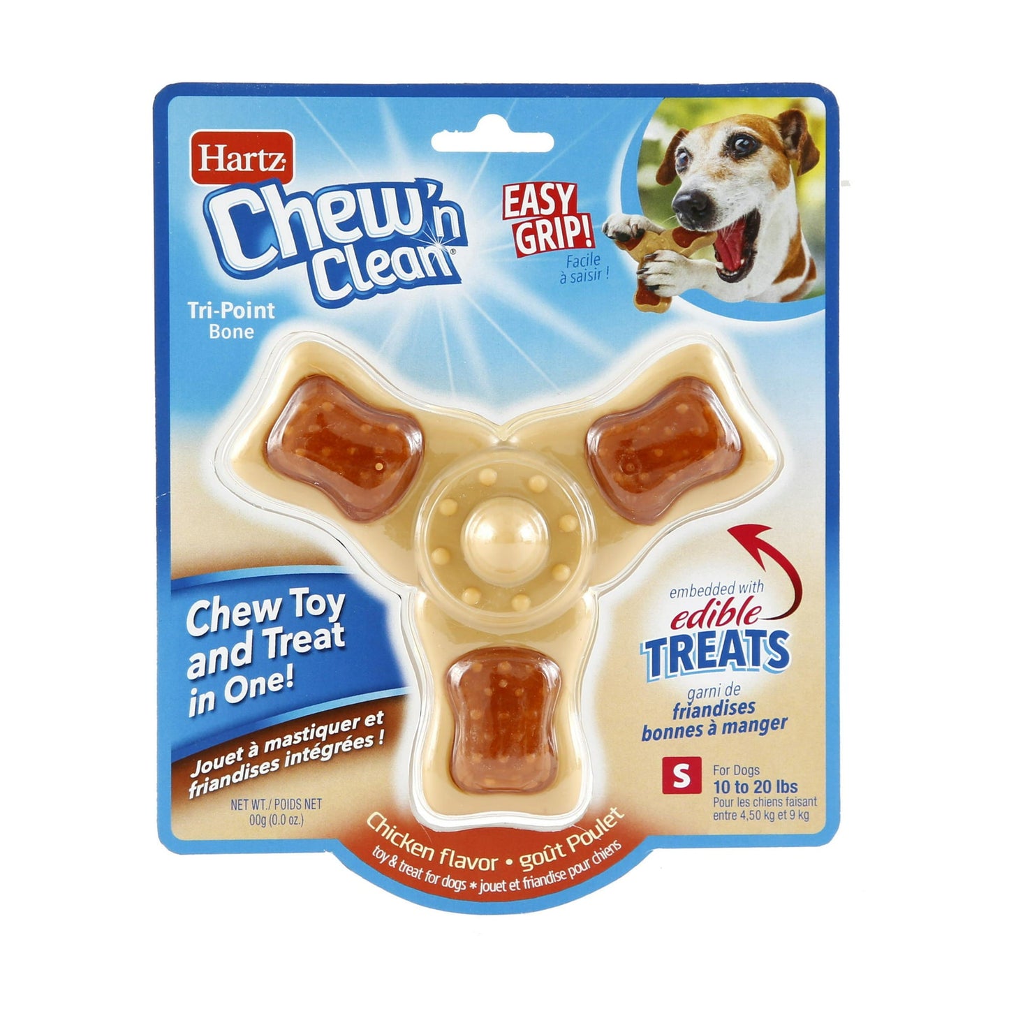 Tri Point Chew Toy for Pet