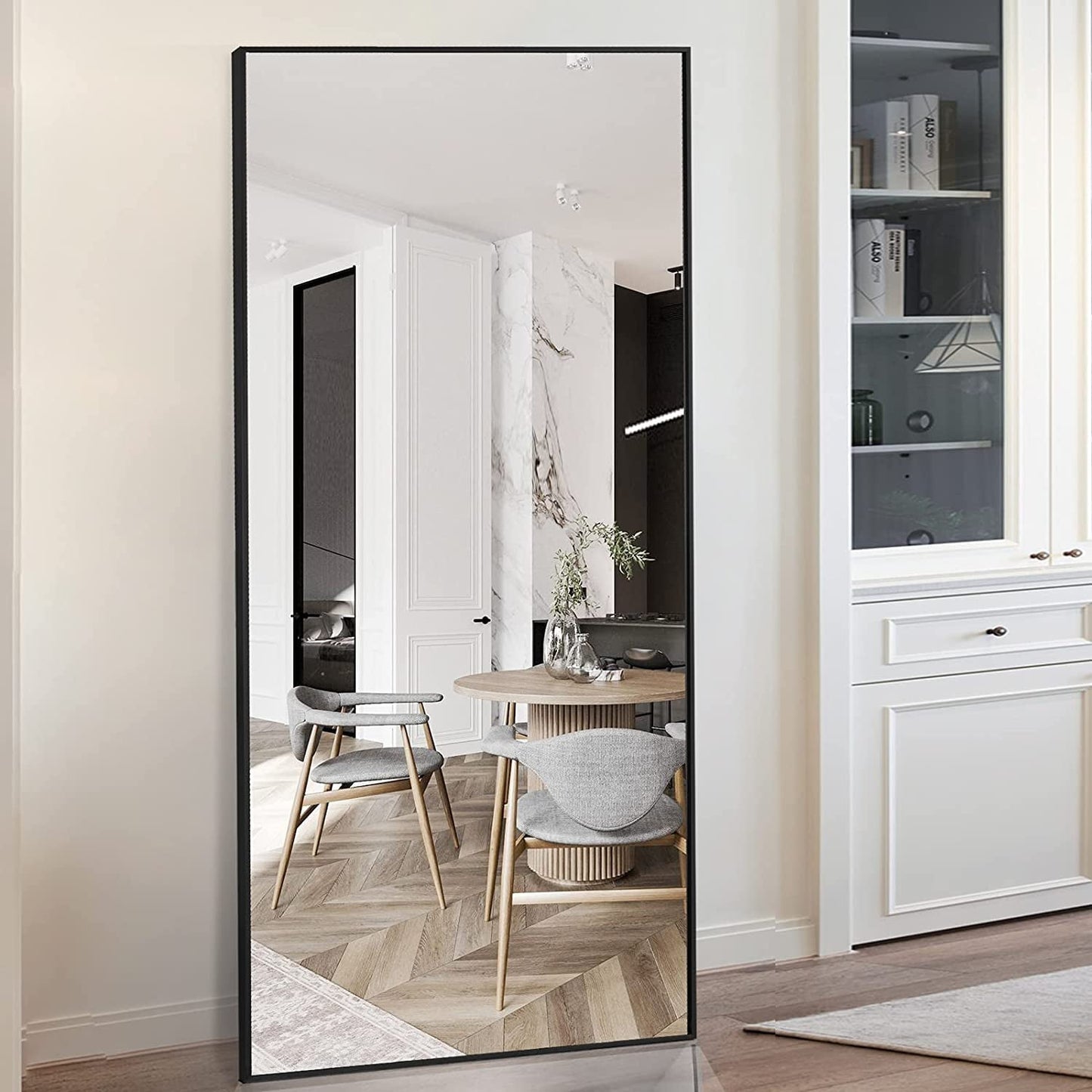 Mirrors for Leaning in Black