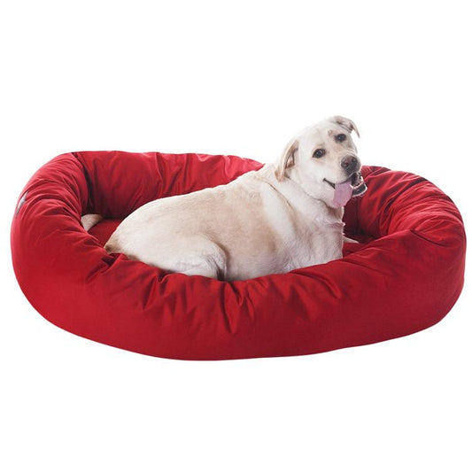 Bed for Dogs in Red Extra Large 52 Inches