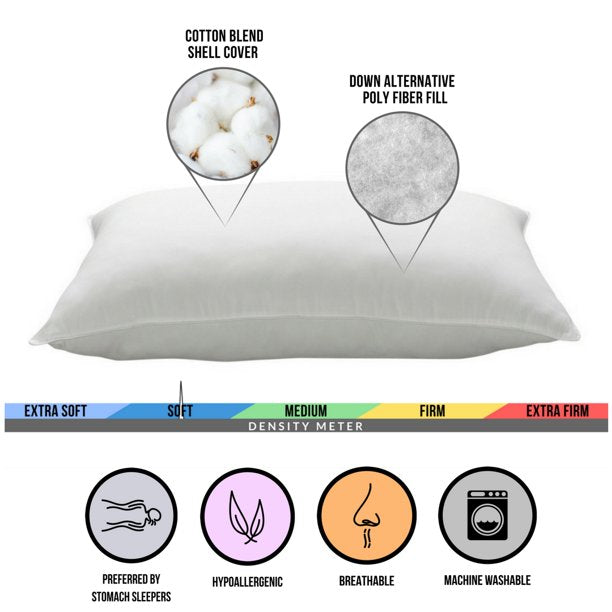 King Bed Pillows in 2 Pack