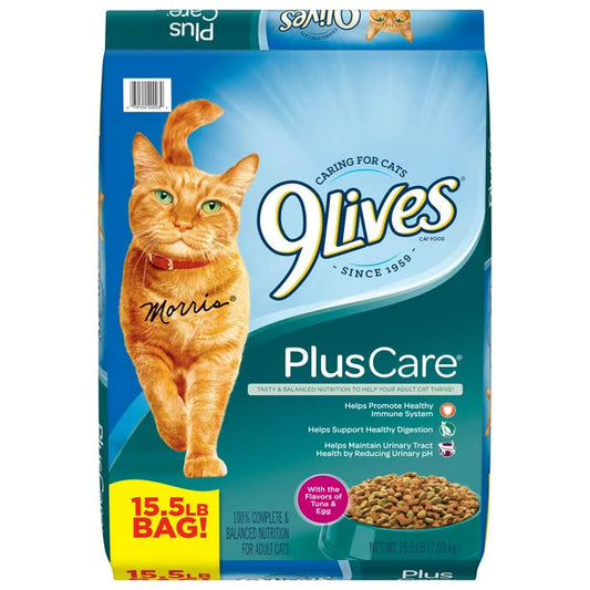 Pet Food with Tuna and Egg Flavors in 15.5 Pounds