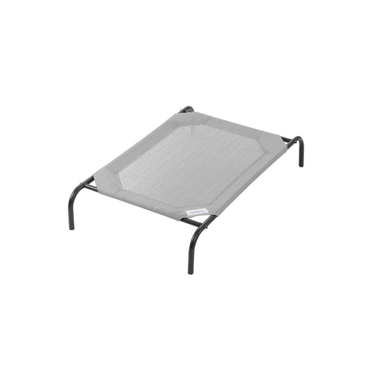 Elevated Pet Dog Bed in Medium Gray