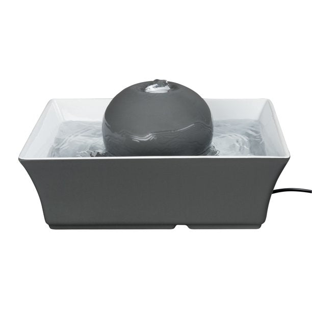 Pet Fountain in 70 oz Gray