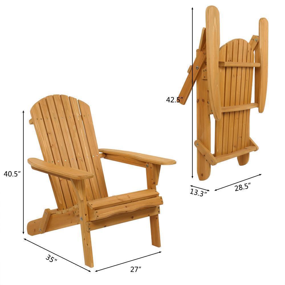 Adirondack Chair Reclining 2 Pieces