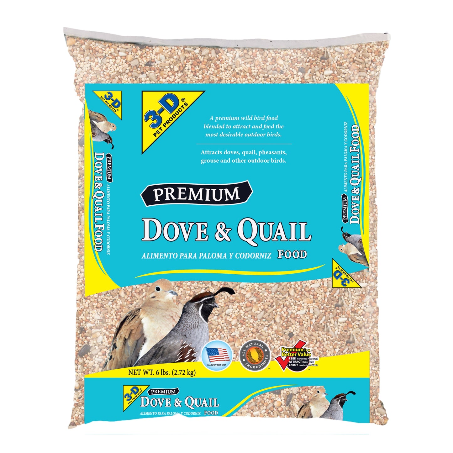 Bird Food for Dove and Quail 6 lb