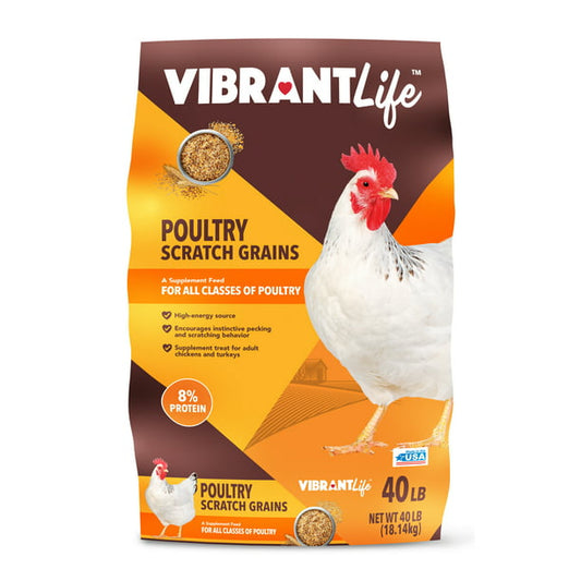 Poultry Scratch Grains in 40 lb