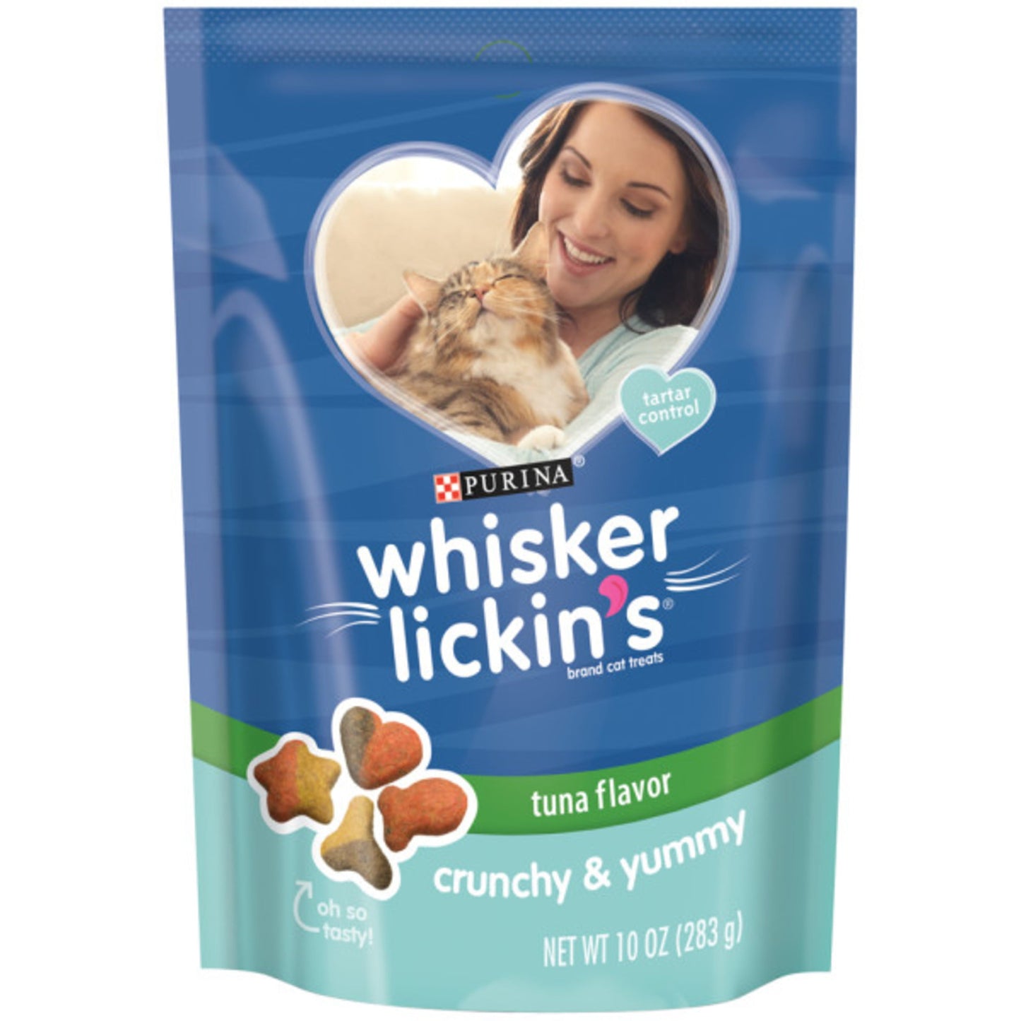 Cat Treats Crunchy and Yummy Tuna Flavor 10 oz