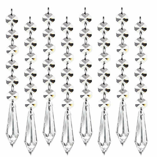 Chandelier Pendant Acrylic Crystals 30pcs