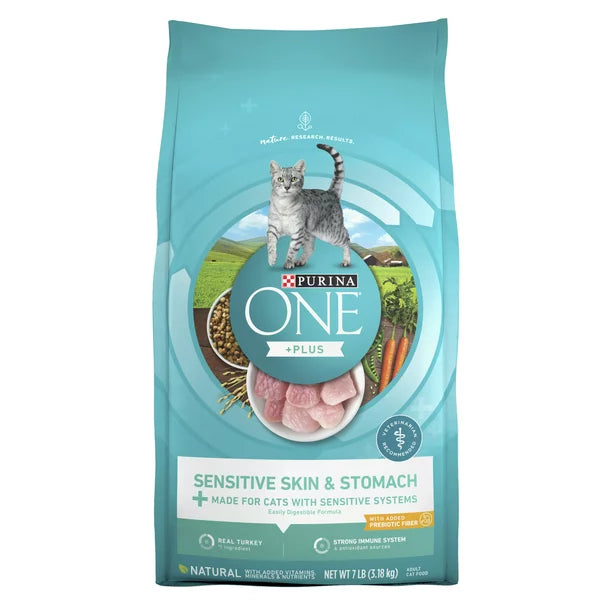 Purina One Dry Pet Food with High Protein 7 Pounds