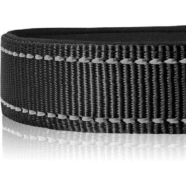 Reflective Dog Collar XL in Black