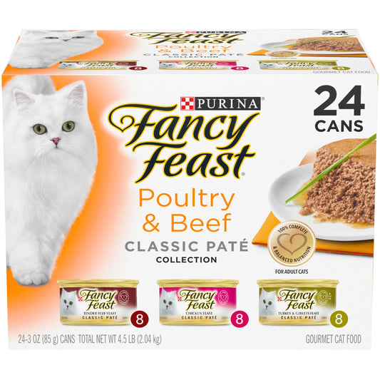 Grain Free Pate Wet Cat Food Variety