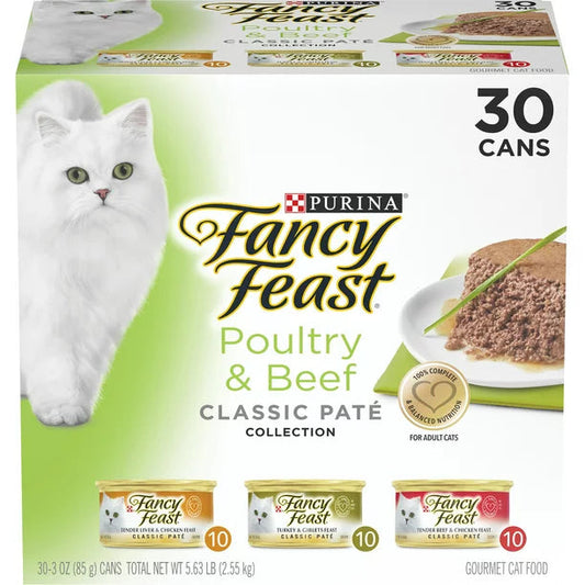 Pet Food in Poultry and Beef 3 oz 30 Cans