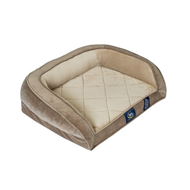 Bed for Dogs in Small 25x19 Inches Brown