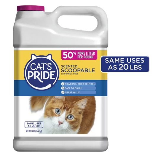 Pet Litter in White 12 Pounds