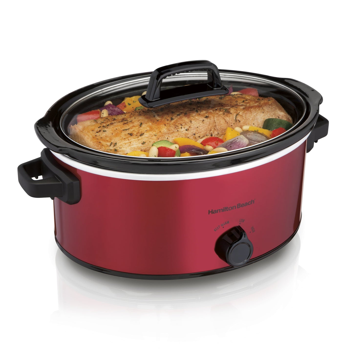 Cooker Large Capacity in Red