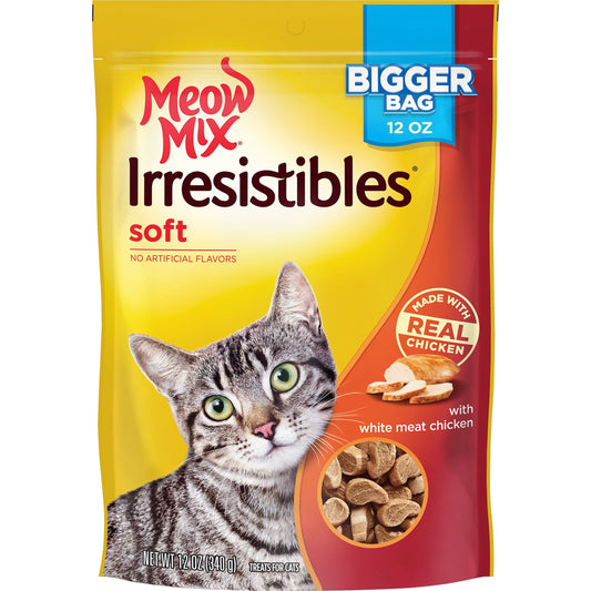 Cat Treats Soft With White Meat Chicken 12 Ounce