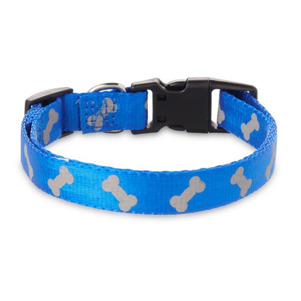 Dog Collar in Blue Medium Size