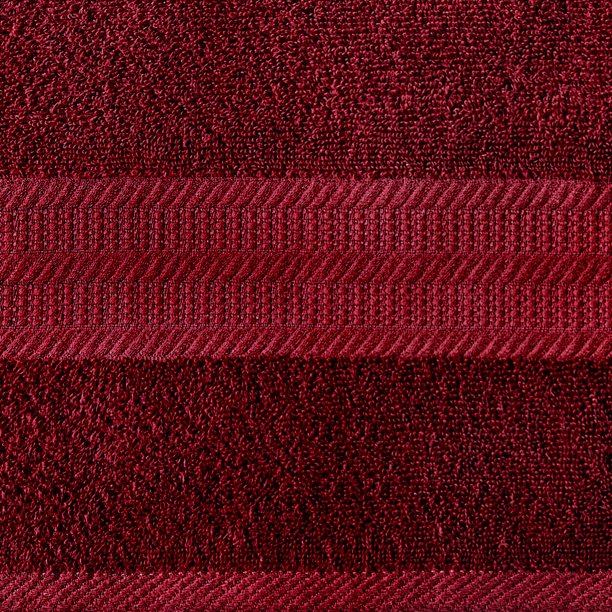 Bath Towel Solid Red 30x54 Inches