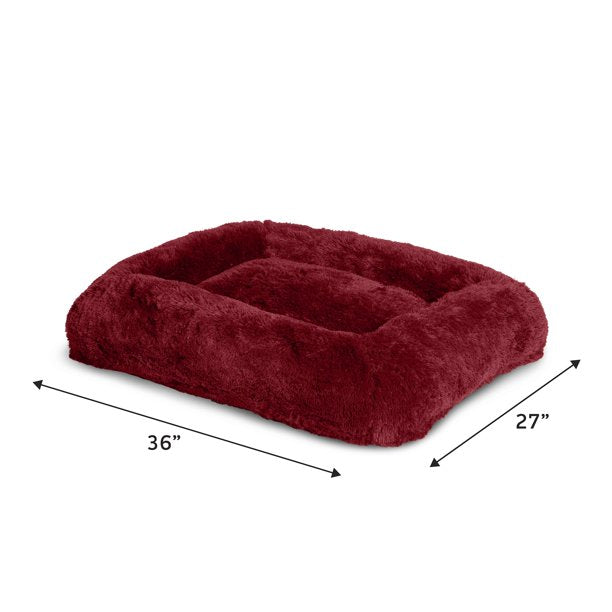 Pet Bed in Red 36x27 Inches