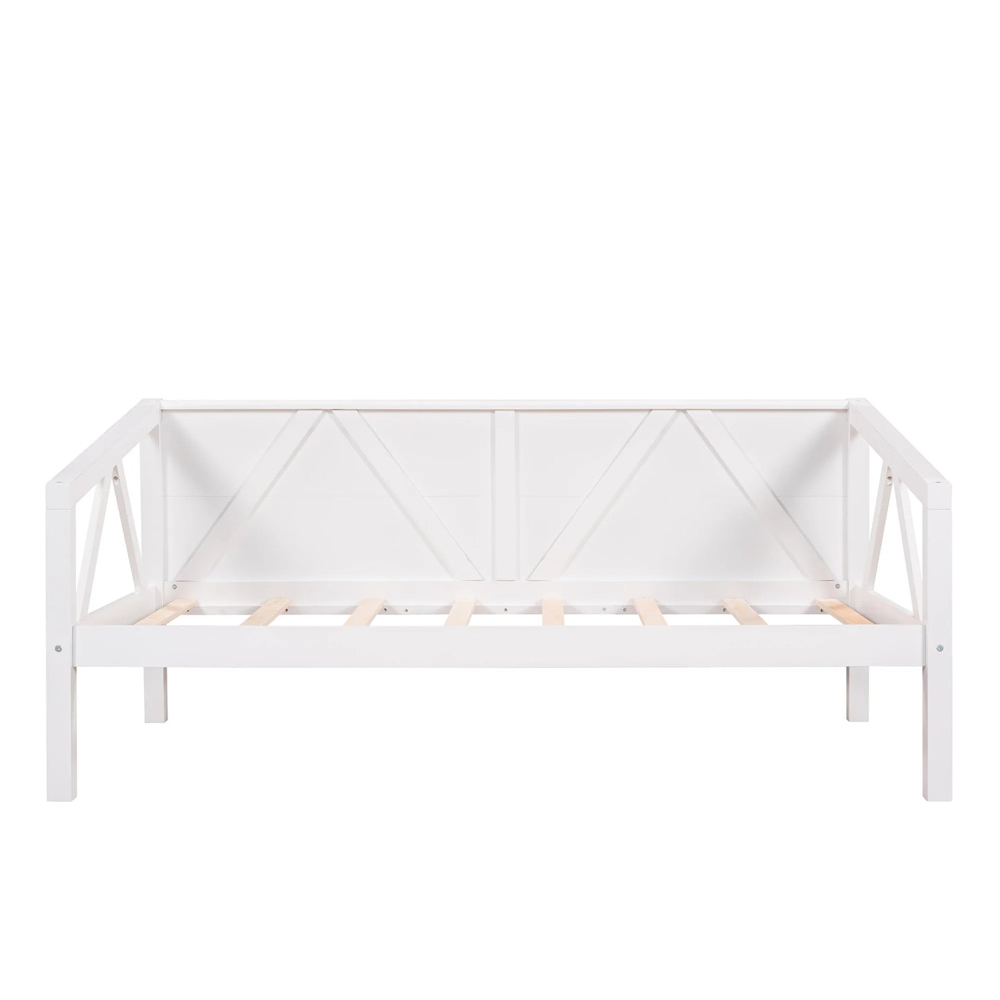 Daybed Wood Slat Support in Twin White