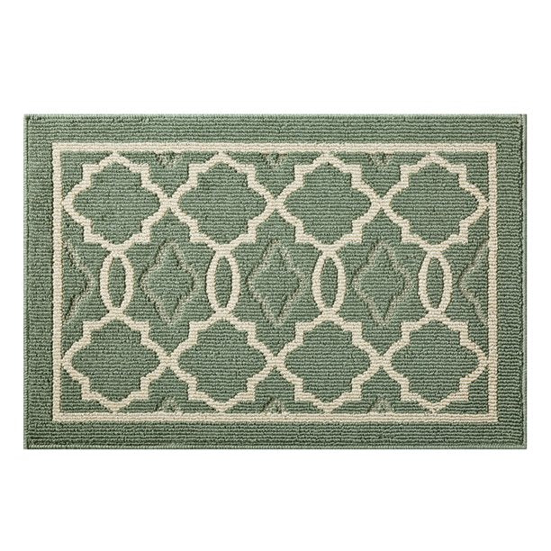 Door Mat Green 20x32 Inches