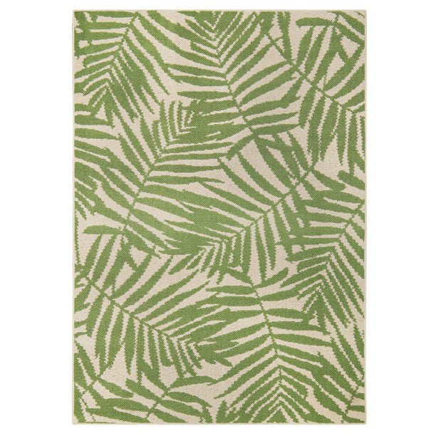 Area Rugs Green 84 x 60 Inches