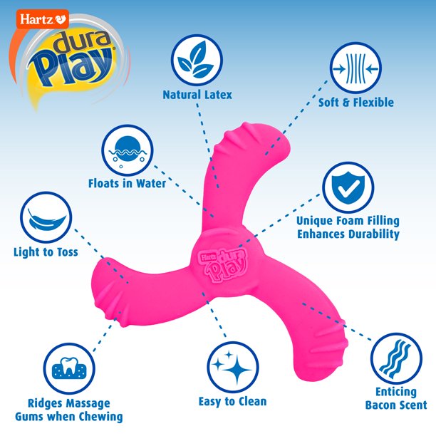 Dura Play Boomerang Dog Toy