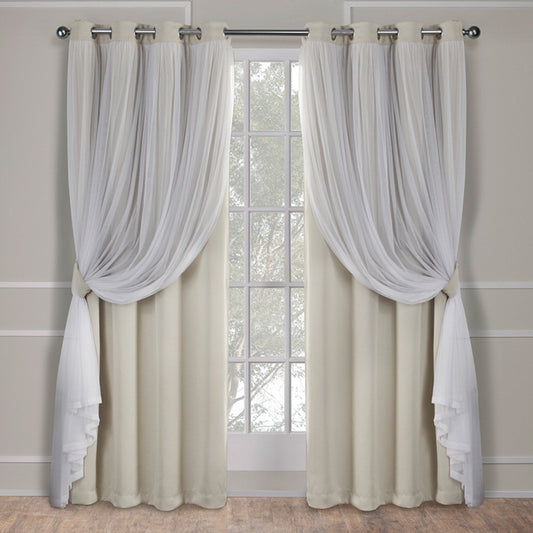 Darkening Curtain Panel 52x84 in Sand