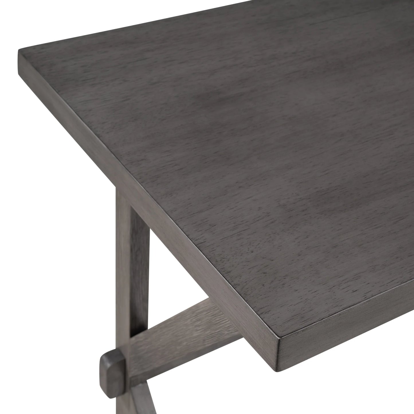 Wood Kitchen Dining Table for Small Places in Gray