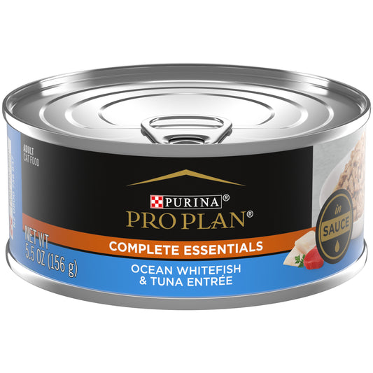 Purina Pro Plan Ocean Whitefish and Tuna Entree in Sauce