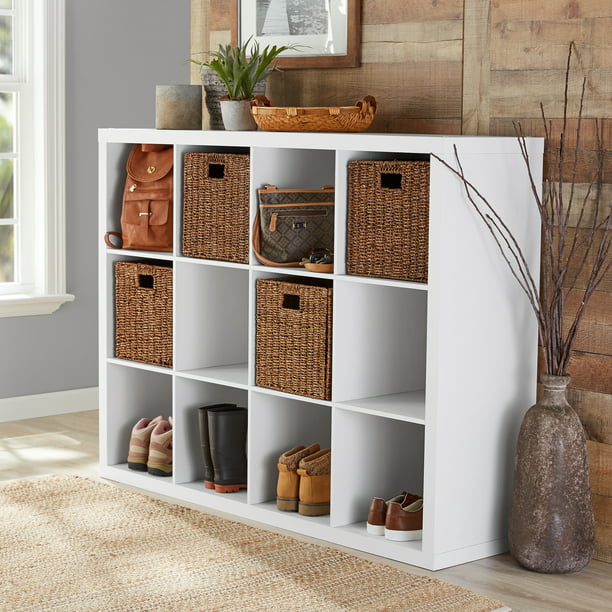 Storage Organizer in White Texture