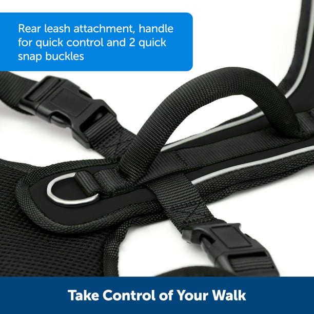 Dog Harness Comfy in Large Charcoal Grey