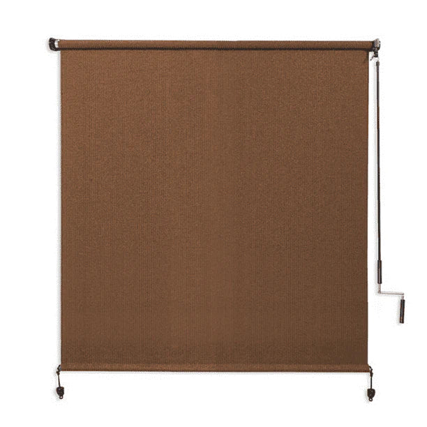 Cordless Roller Shade Blind in Mocha 4x6 Feet