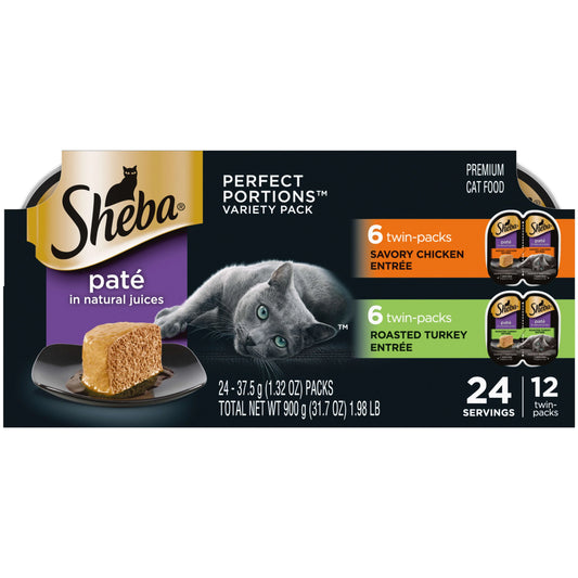 Cat Food Pate Variety Twin Pack