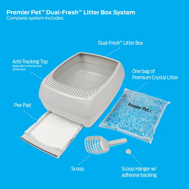 Litter Box System in Gray