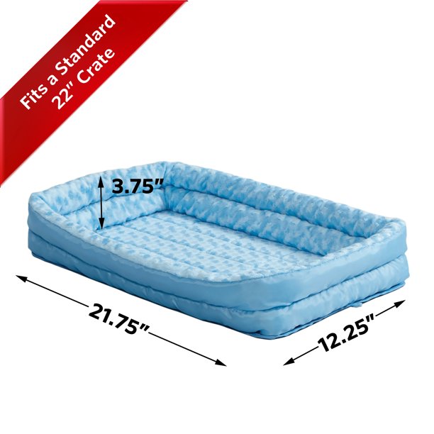 Bed and Crate Mat 22 Inch for Pet in Blue