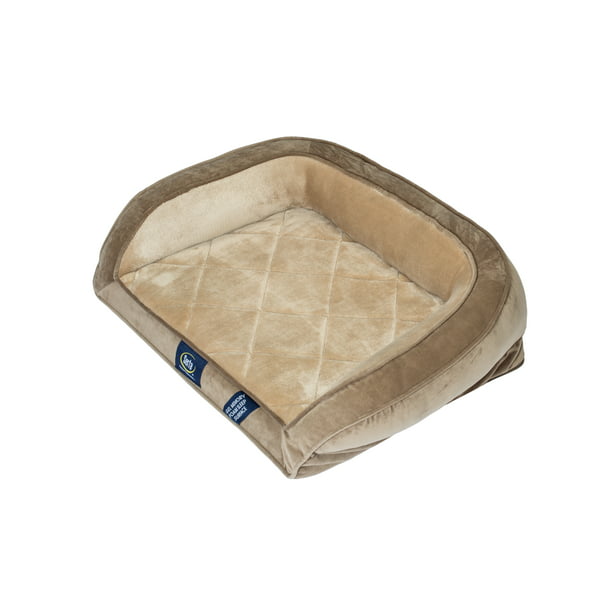 Bed for Dogs in Small 25x19 Inches Brown