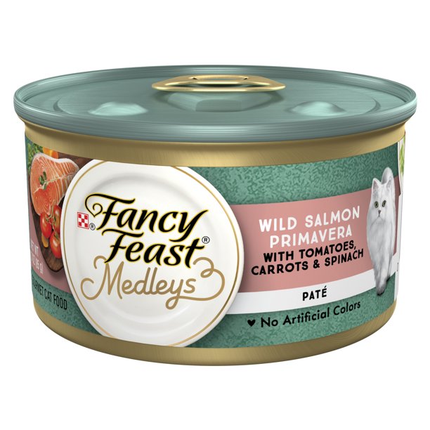 Pet Food in Wild Salmon 3 oz. Cans 24 Packs