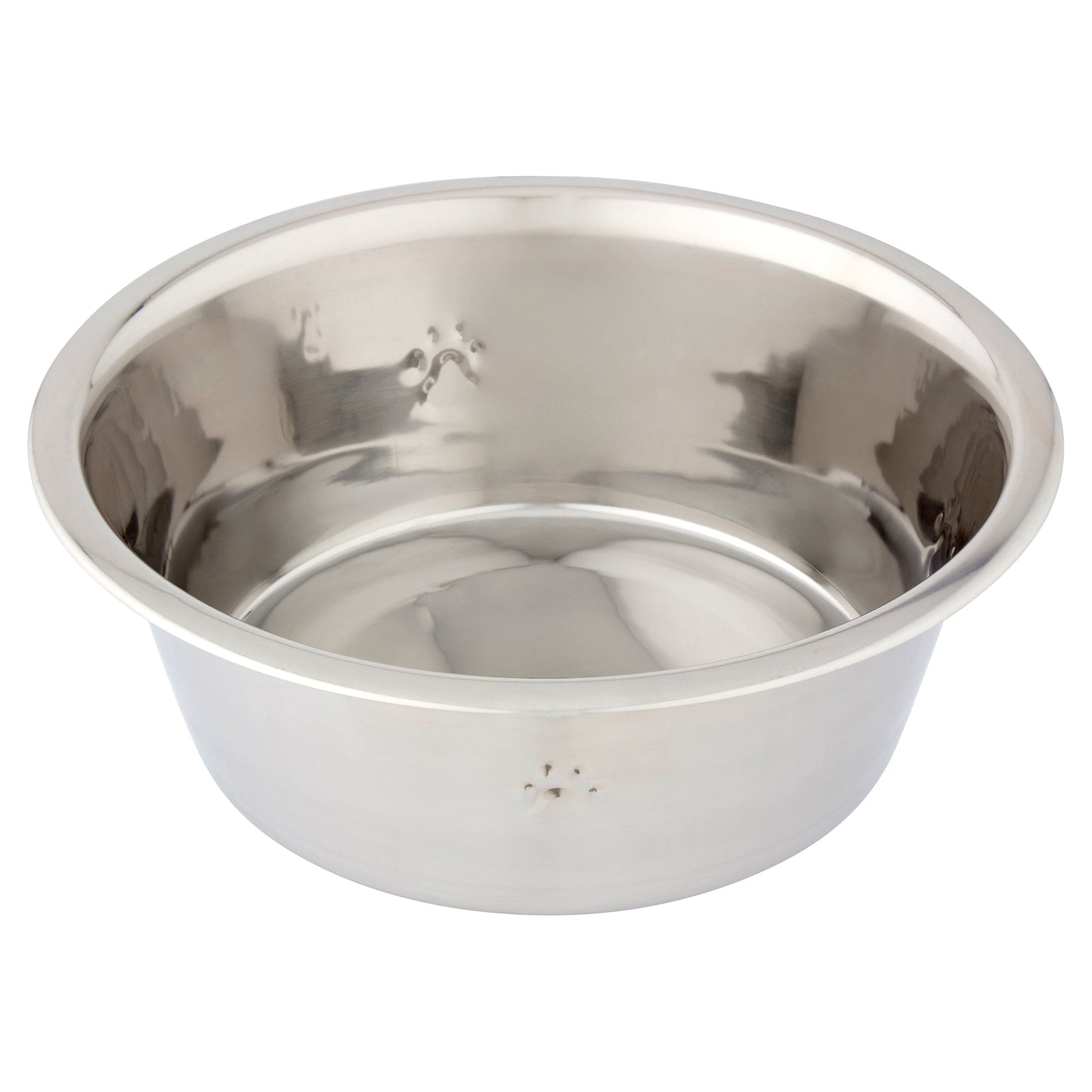 Stainless Steel Dog Bowl in Silver