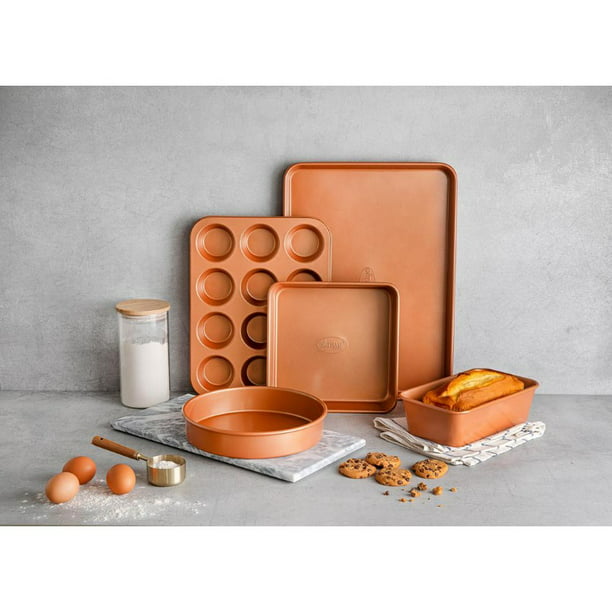 Bakeware Set 20 Pieces in Red