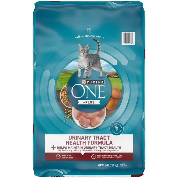 Purina ONE High Protein Dry Cat Food 16 Pounds