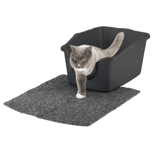 High Sided Cat Litter Box Easy Clean