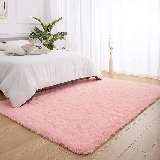 Area Rug Modern Rugs for Bedroom 2x3 Feet Pink