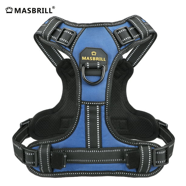 Dog Harness in Medium Blue