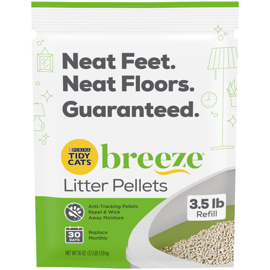 Cats Litter Pellets Breeze Refill Litter Pellets 3.5 lb