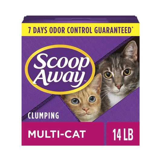 Scoop Away Clumping Cat Litter Scented 14 Pounds