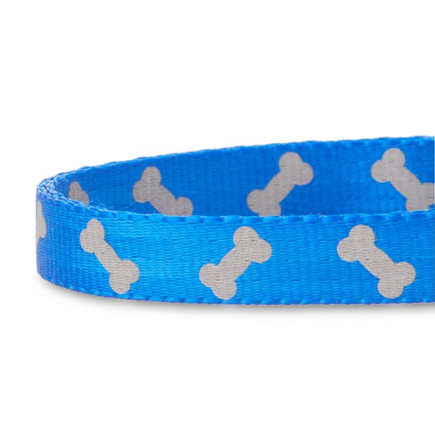 Dog Collar in Blue Medium Size