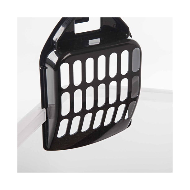 Pet Box with Shield and Scoop in Black